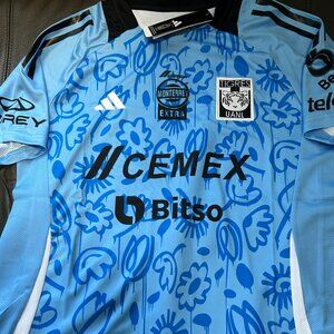 MEXICO TIGRES UANL Men's JERSEY Sz M,L,XL,2XL New Liga MX by Adidas